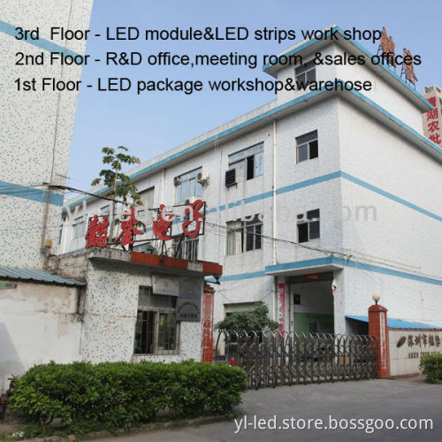 high power IP65 outdoor 3 leds 5730 led module with lens